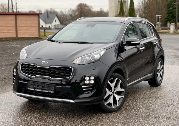 samochody osobowe Kia Sportage cena 76999 przebieg: 140000, rok produkcji 2017 z Łochów